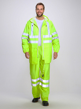 Костюм влагозащитный сигнальный СОП (ПВХ,200) брюки, лимонный от магазина Рабочий класс