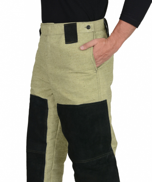 Костюм сварщика тип В утепленный (брезент+спилок) от магазина Рабочий класс