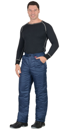 Брюки "СИРИУС-Европа" зимние, цв. синий от магазина Рабочий класс