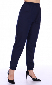 Брюки Джоггеры тк. ТиСи цв. темно-синий от магазина Рабочий класс