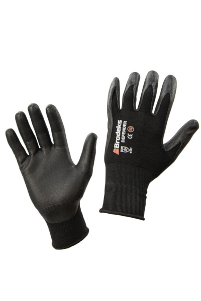 Перчатки рабочие Brodeks G-21 серый/черныый от магазина Рабочий класс