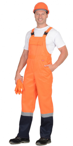 Костюм Магистраль-Специалист с п/к с СОП (оранжевый/синий) от магазина Рабочий класс