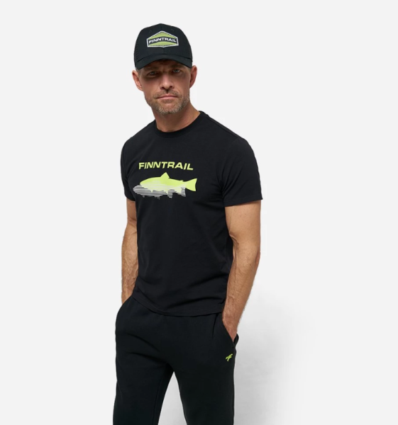 Футболка Shadow fish 6706 BlackYellow от магазина Рабочий класс