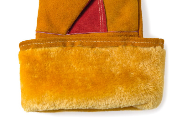 Краги утепленные 2Hands (Siberia) Т42-11-ru, спилок КРС/иск.мех, швы Kevlar от магазина Рабочий класс