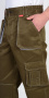 Брюки "CROWN" цв. хаки со св.серым от магазина Рабочий класс