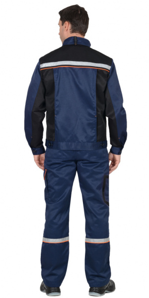 Костюм Практик-1 с п/к (темно-синий/черный) от магазина Рабочий класс