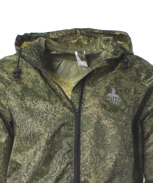 Плащ влагозащитный Тайфун цв. КМФ Цифра от магазина Рабочий класс