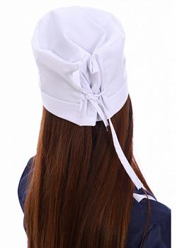 Шапочка медицинская (ТИСИ) Белая от магазина Рабочий класс