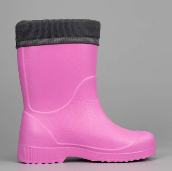 3-106-R04 Сапоги школьные из ЭВА Nordman JET с флисовым утеплителем цвет розовый  от магазина Рабочий класс