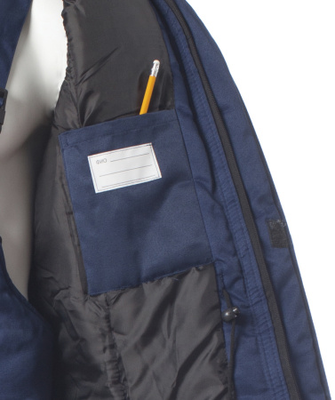 Костюм Стандарт-Люкс (тк. Грета) с СОП, куртка+п/к, т.синий+серый от магазина Рабочий класс