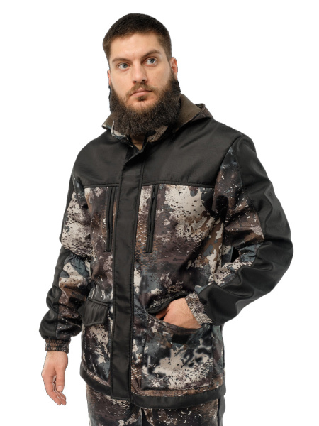 Костюм демисезонный Gorka Light ткань Дюспофлис, цвет черный от магазина Рабочий класс