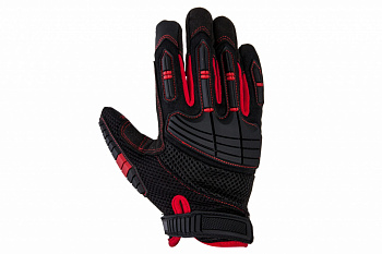 Перчатки антивибрационные цв. черно-красный от магазина Рабочий класс