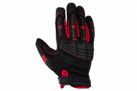 Перчатки антивибрационные цв. черно-красный от магазина Рабочий класс