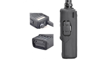 Чехол силиконовый для BAOFENG UV-5R, черный от магазина Рабочий класс