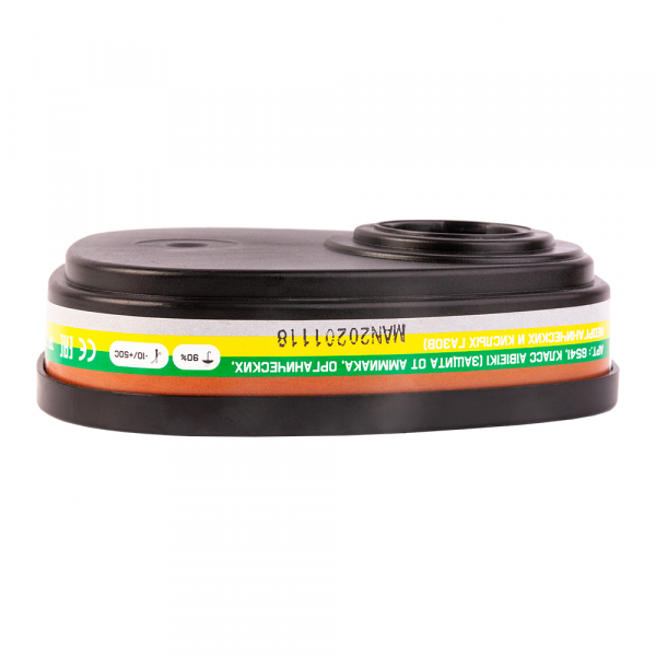 6541 Фильтр противогазовый Jeta Safety для за-ты от орган., неорган, кис. газов и аммиака А1Е1B1К1 от магазина Рабочий класс