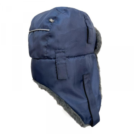 Шапка-ушанка "Антифрост NEW" черная от магазина Рабочий класс