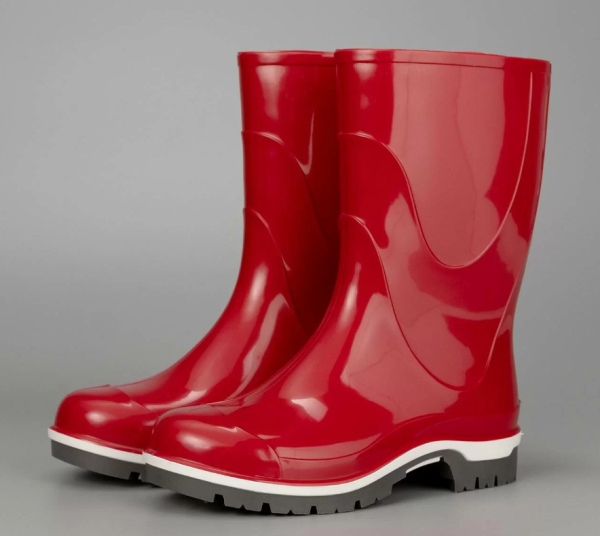 338113 Сапоги Nordman DROP школьные из ПВХ  цвет красный от магазина Рабочий класс