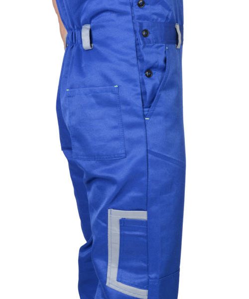 Костюм летний Практик, куртка+п/к., цв. васильковый+св.серый от магазина Рабочий класс