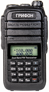 Рация Грифон G-6 136-174, 400-520 МГцв компл. с АКБ 1800 мАч и з/у от магазина Рабочий класс