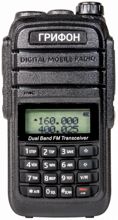 Рация Грифон G-6 136-174, 400-520 МГцв компл. с АКБ 1800 мАч и з/у от магазина Рабочий класс