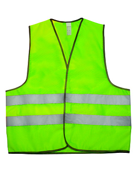 Жилет сигнальный тип 1а трик. полотно 120 350 пуговицы Лимон от магазина Рабочий класс