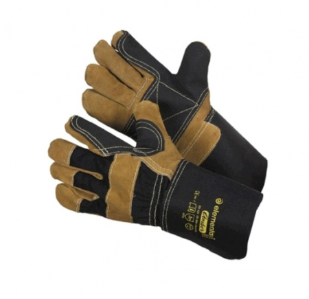 Перчатки AMBER GRIPPER, спилковые с доп. ус. от магазина Рабочий класс