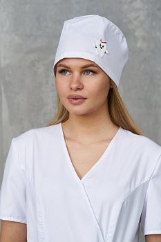 К 929 Колпак Экстра 57-59, цв. Белый/Веселый зуб от магазина Рабочий класс