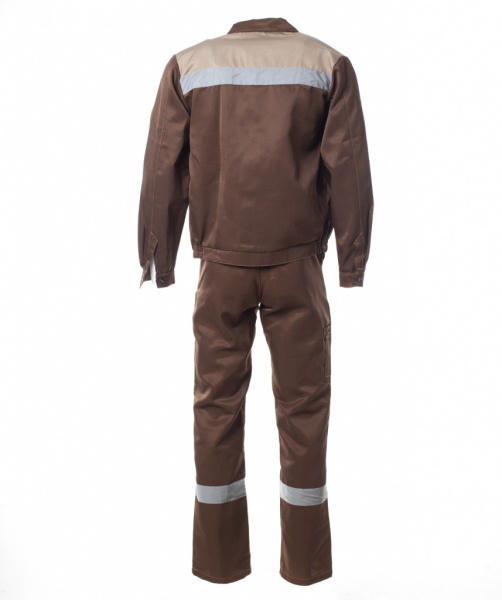 Костюм Оптимал с п/к с СОП (коричневый/бежевый) от магазина Рабочий класс