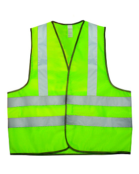 Жилет сигнальный тип 3 трик.полотно 120 350 велькро Лимон от магазина Рабочий класс