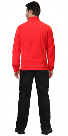 Куртка флисовая цв. красный от магазина Рабочий класс