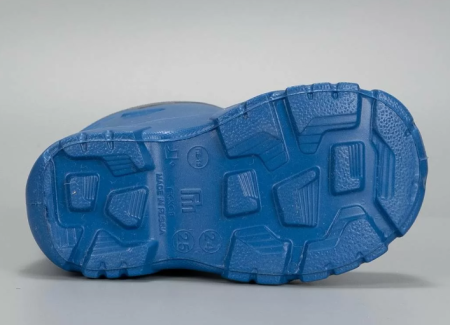 3-111-С09 / Сапоги школьные из ЭВА Nordman Kids утеплённые с манжетой из вельвета цвет синий от магазина Рабочий класс