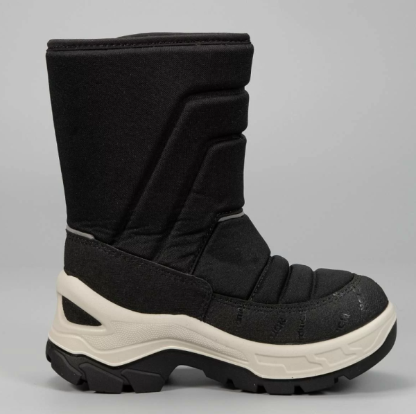 2-2002-D01/Сапоги зимние дошкольные Nordman Lumi 2.0 на липучке цвет чёрный  от магазина Рабочий класс
