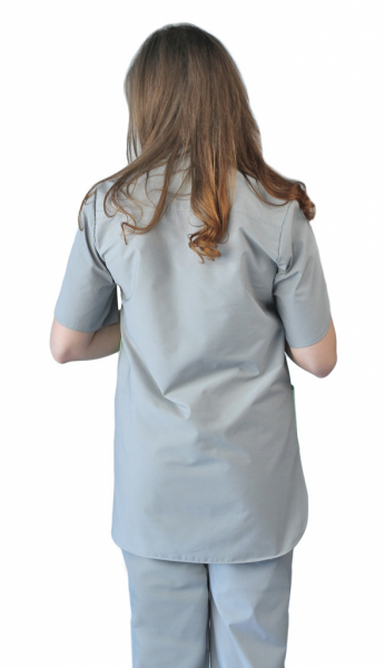 Октава, костюм женский цв. серый+салат. от магазина Рабочий класс