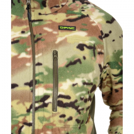 Куртка флисовая мужская КМФ "Мультикам" от магазина Рабочий класс