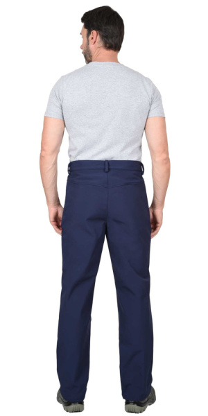 Брюки "СИРИУС-Азов" тк. софтшелл, цв. синий от магазина Рабочий класс