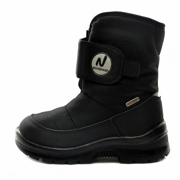 Сапоги зимние дошкольные "Nordman Next"  на горизонтальной липе цвет чёрный от магазина Рабочий класс