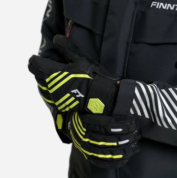 Перчатки Finntrail Impact 2710 Graphite Yellow от магазина Рабочий класс