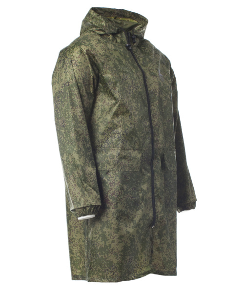 Плащ влагозащитный Тайфун цв. КМФ Цифра от магазина Рабочий класс