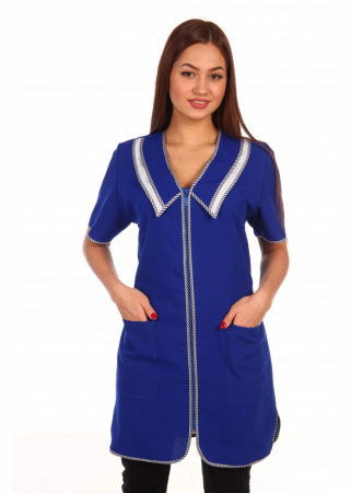 Халат № 2 (габардин) цв Васильковый от магазина Рабочий класс