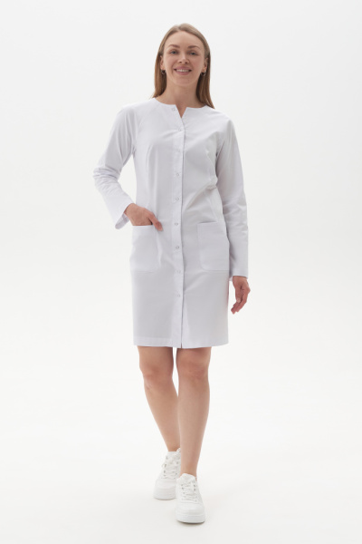 МХ602АУ Халат женский Твил стрейч от магазина Рабочий класс