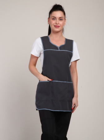 Фартук № 20 цв. Серый от магазина Рабочий класс