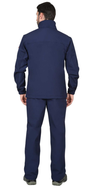 Куртка Сириус-АЗОВ, тк. Софтшелл цв. синий от магазина Рабочий класс