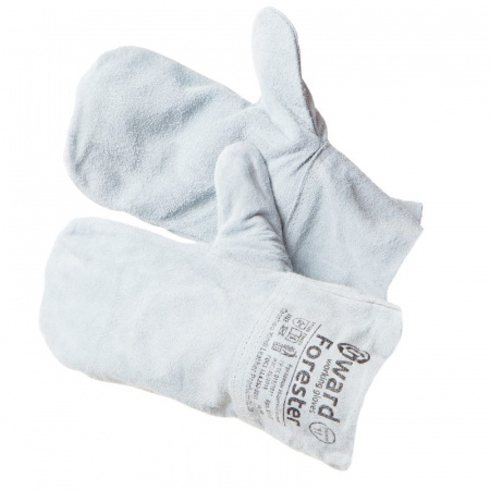 Рукавицы спилковые Gward Forester серого цвета от магазина Рабочий класс