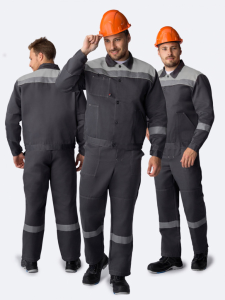 Костюм Легион-2 СОП IMP (тк.Смесовая,210) п/к, т.серый/св.серый от магазина Рабочий класс