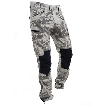 Мужские брюки "YUMCO", модель А2200392М, цвет серый камуфляж от магазина Рабочий класс