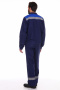Костюм Легион с п/к, ткань Саржа (темно-синий, василек) от магазина Рабочий класс
