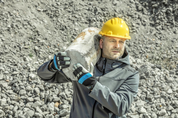 Куртка софтшелл с капюшоном HOEGERT INN, цвет графит от магазина Рабочий класс