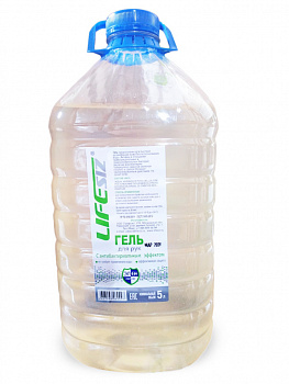 Гель для рук с антибактериальным эффектом ЭЛЕН 5000 мл. от магазина Рабочий класс