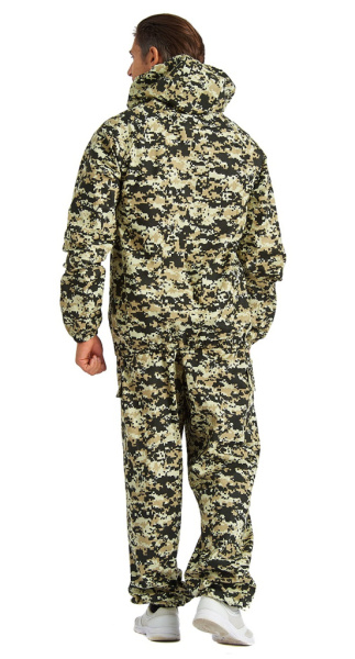 Костюм МАСКХАЛАТ-Хлопок, куртка/брюки, тк. Бязь, 100% х/б, цв. КМФ Цифра НАТО от магазина Рабочий класс