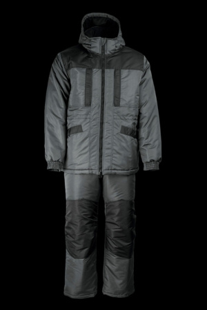 Костюм зимний мужской "SEVER" TASLAN (ПЭ) серый/черный от магазина Рабочий класс